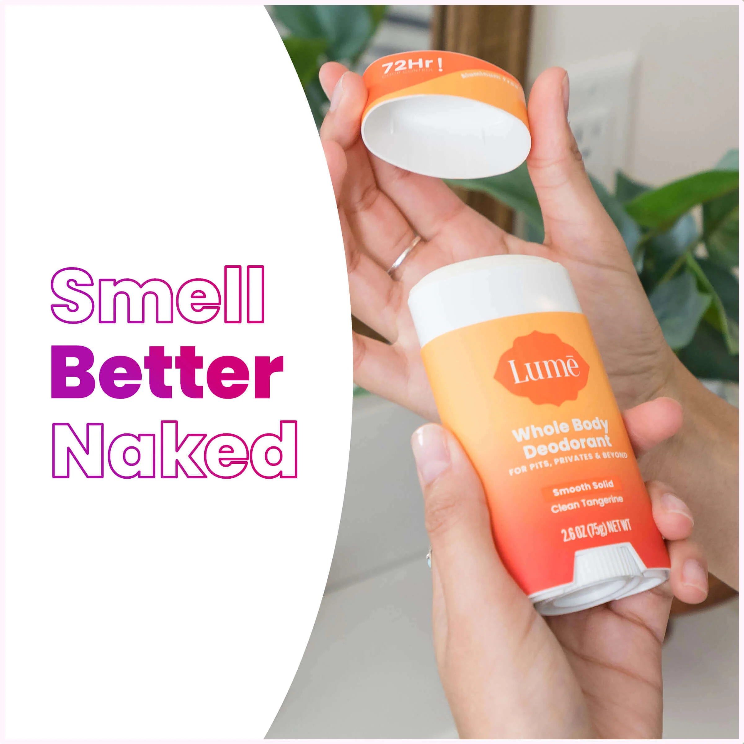 Clean Tangerine | Solid Stick Deodorant - Image 3