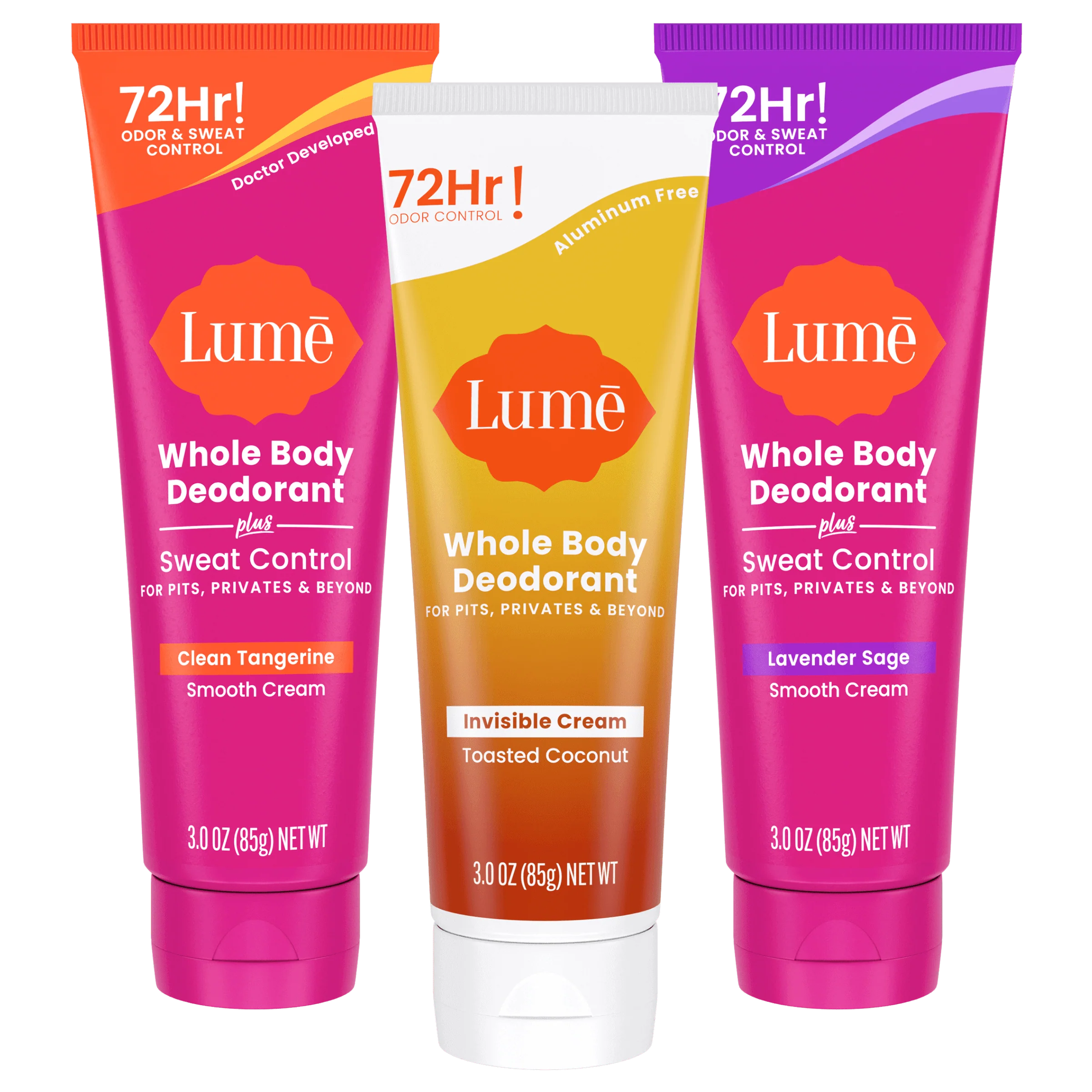 Invisible Cream Deo Trio Item - Image 3