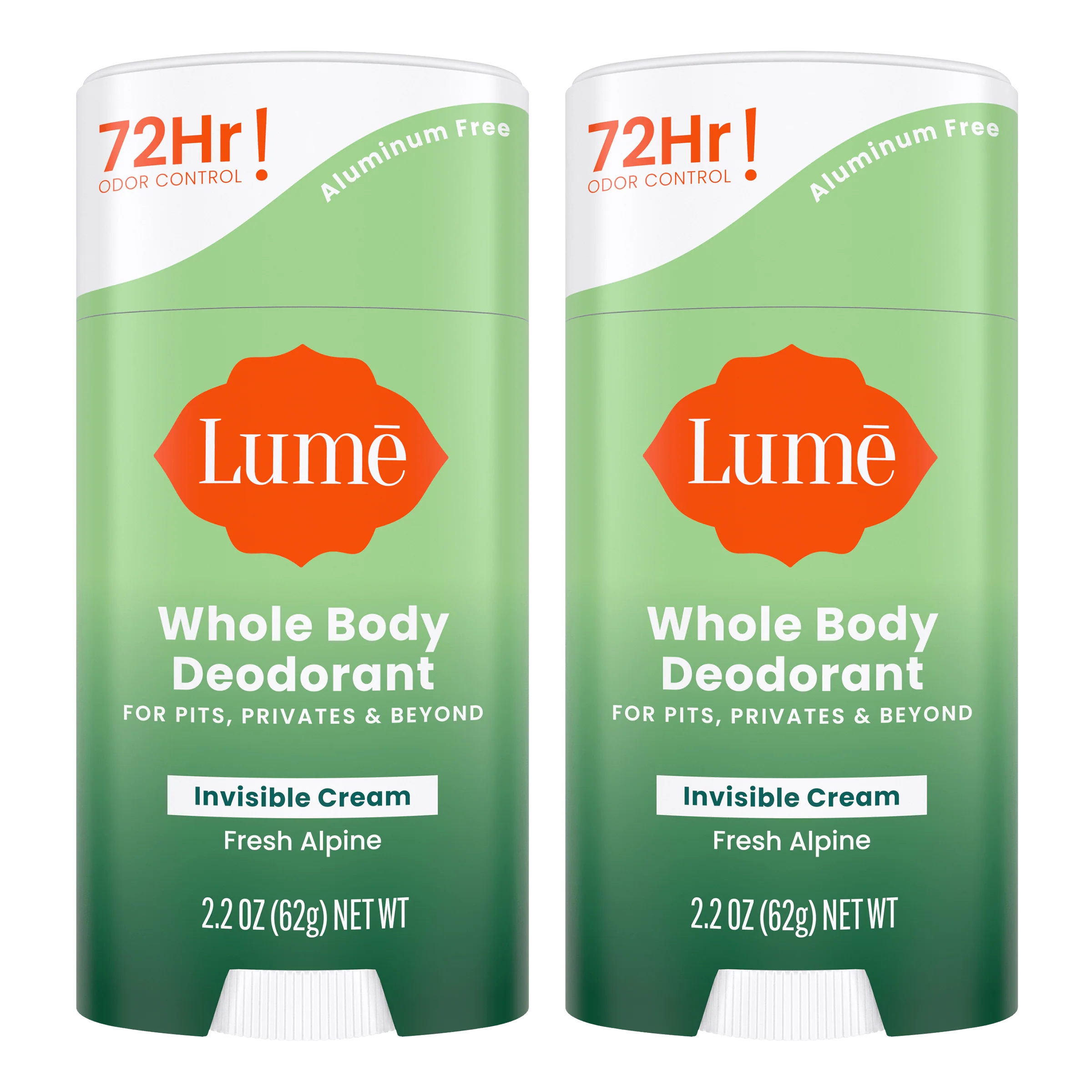 Fresh Alpine | Cream Stick Deodorant 2-Pack