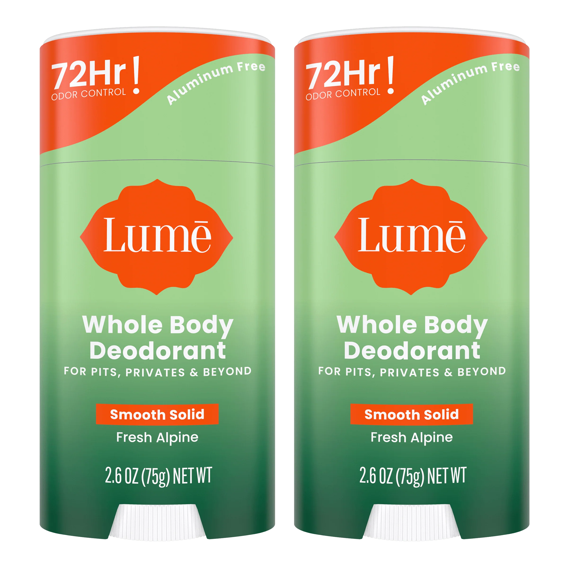 Fresh Alpine | Solid Stick Deodorant 2-Pack