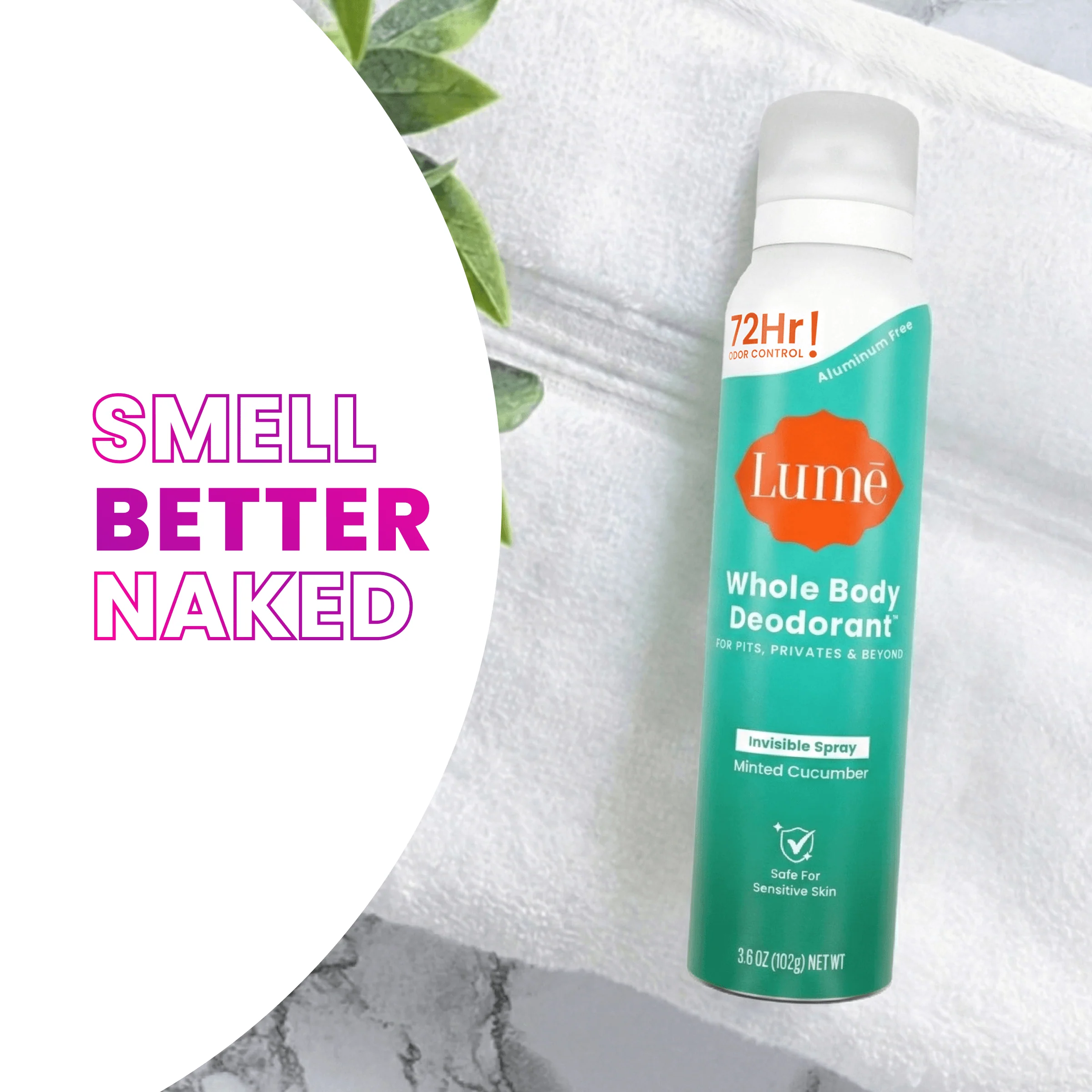 Minted Cucumber | Aluminum Free Deo Spray - Image 3