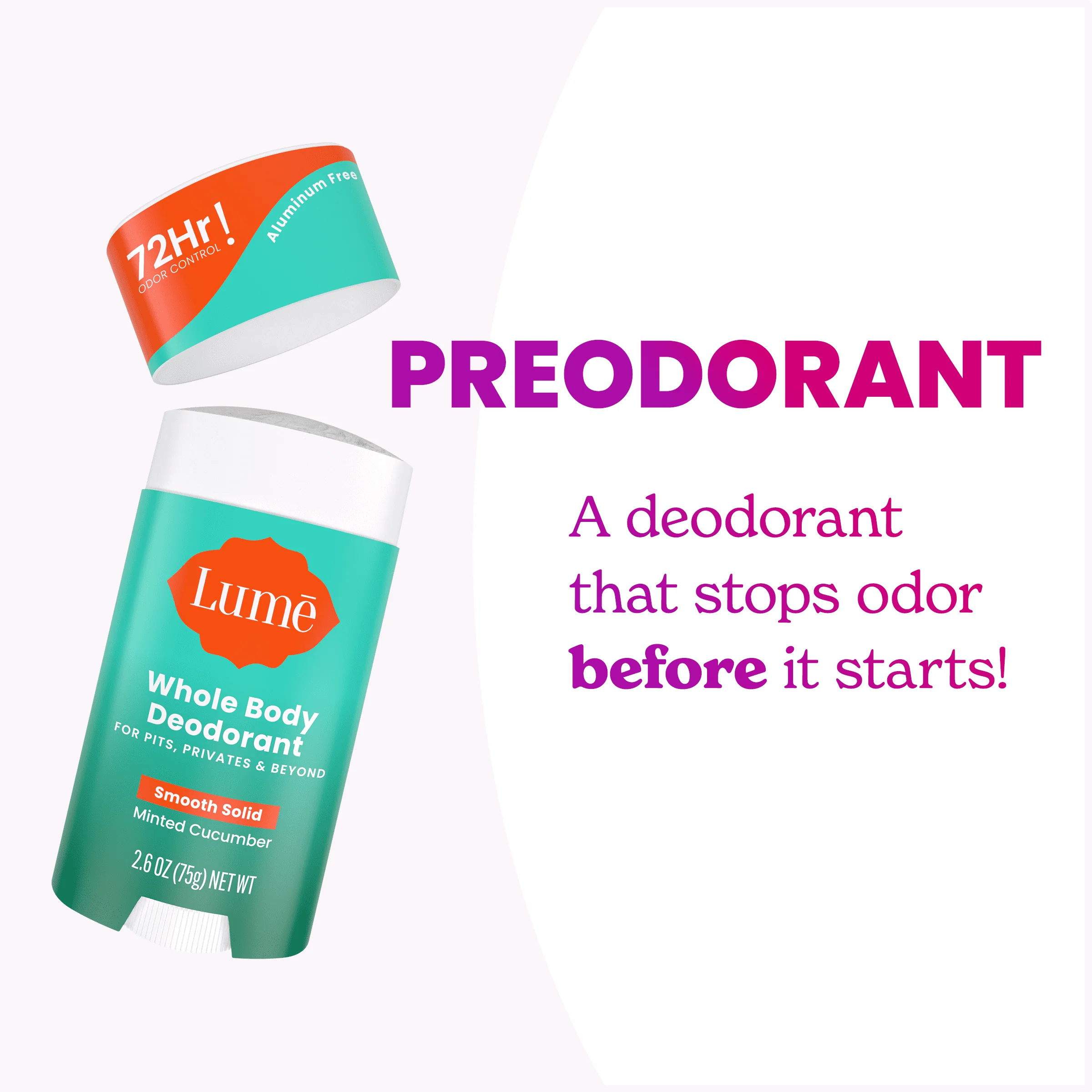 Minted Cucumber | Solid Stick Deodorant - Image 5