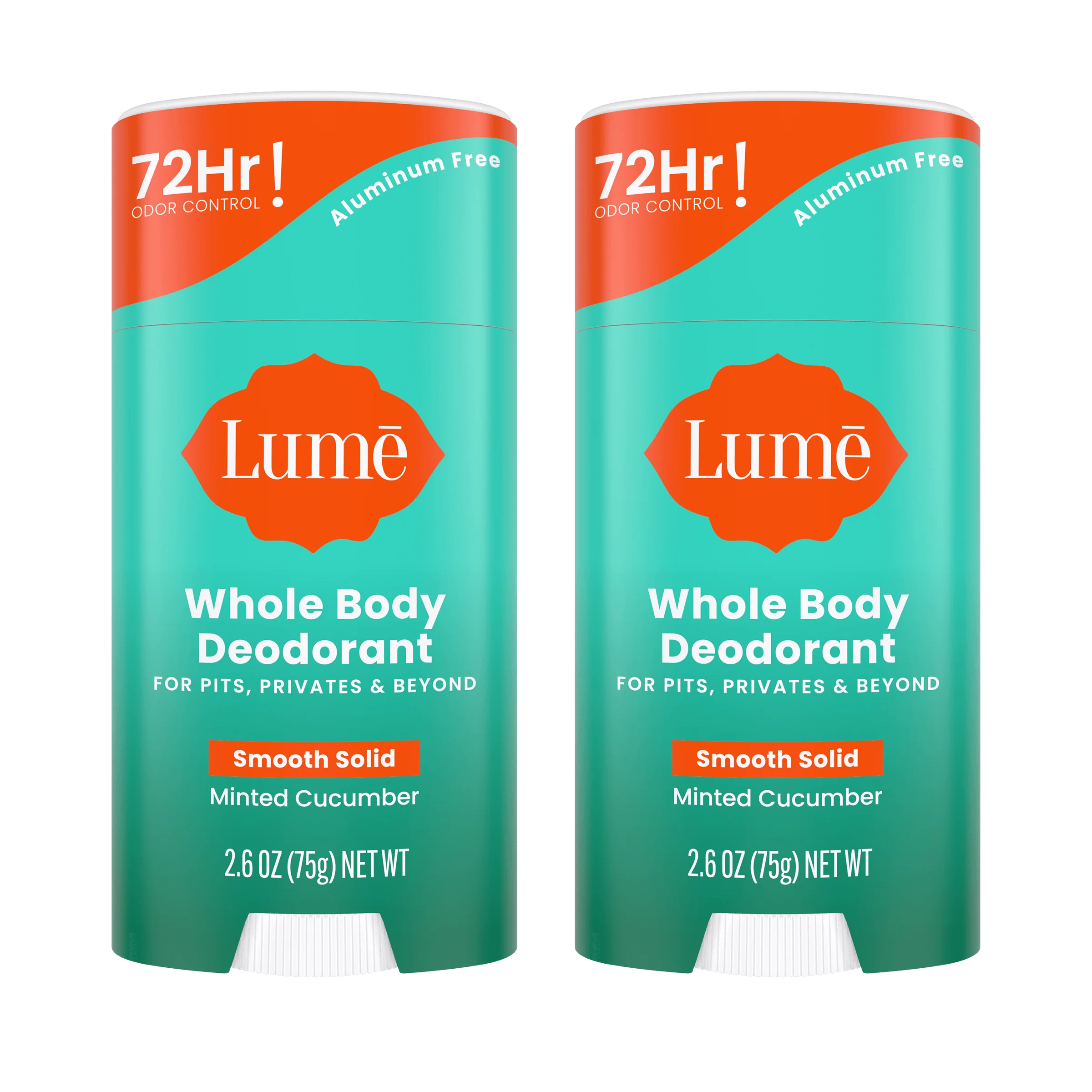 Minted Cucumber | Solid Stick Deodorant 2-Pack