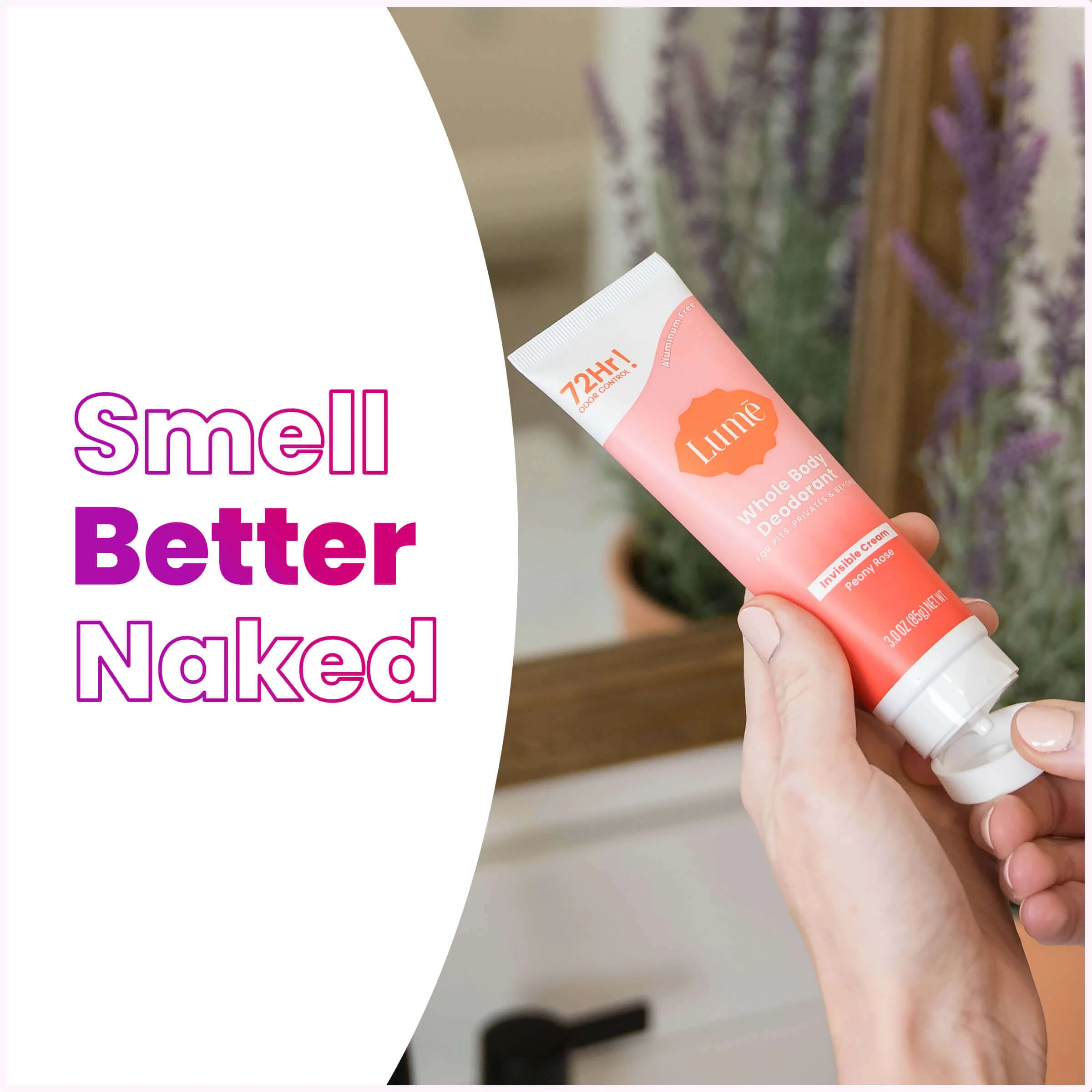 Peony Rose | Cream Tube Deodorant - Image 3