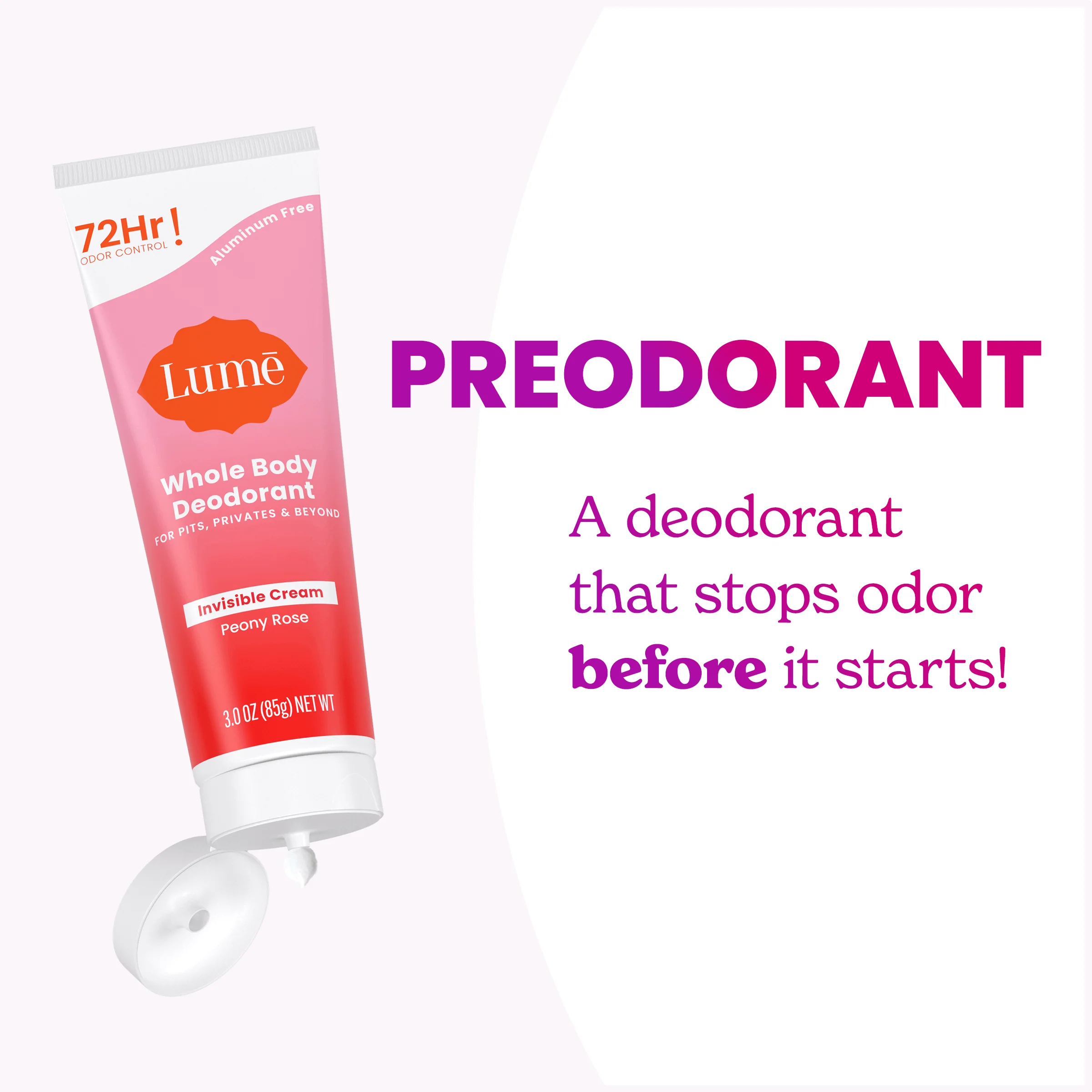 Peony Rose | Cream Tube Deodorant - Image 5