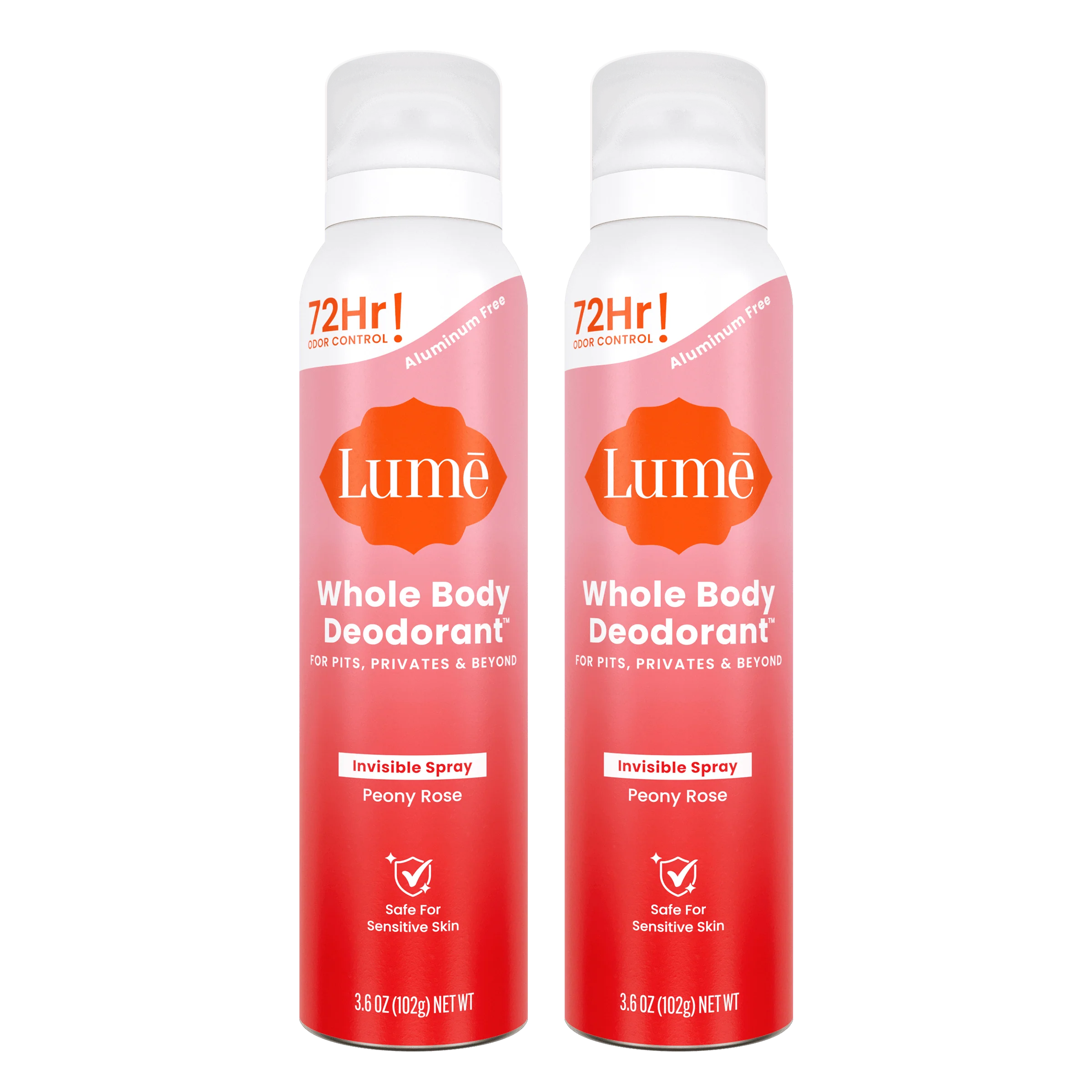 Peony Rose | Spray Deodorant 2-Pack