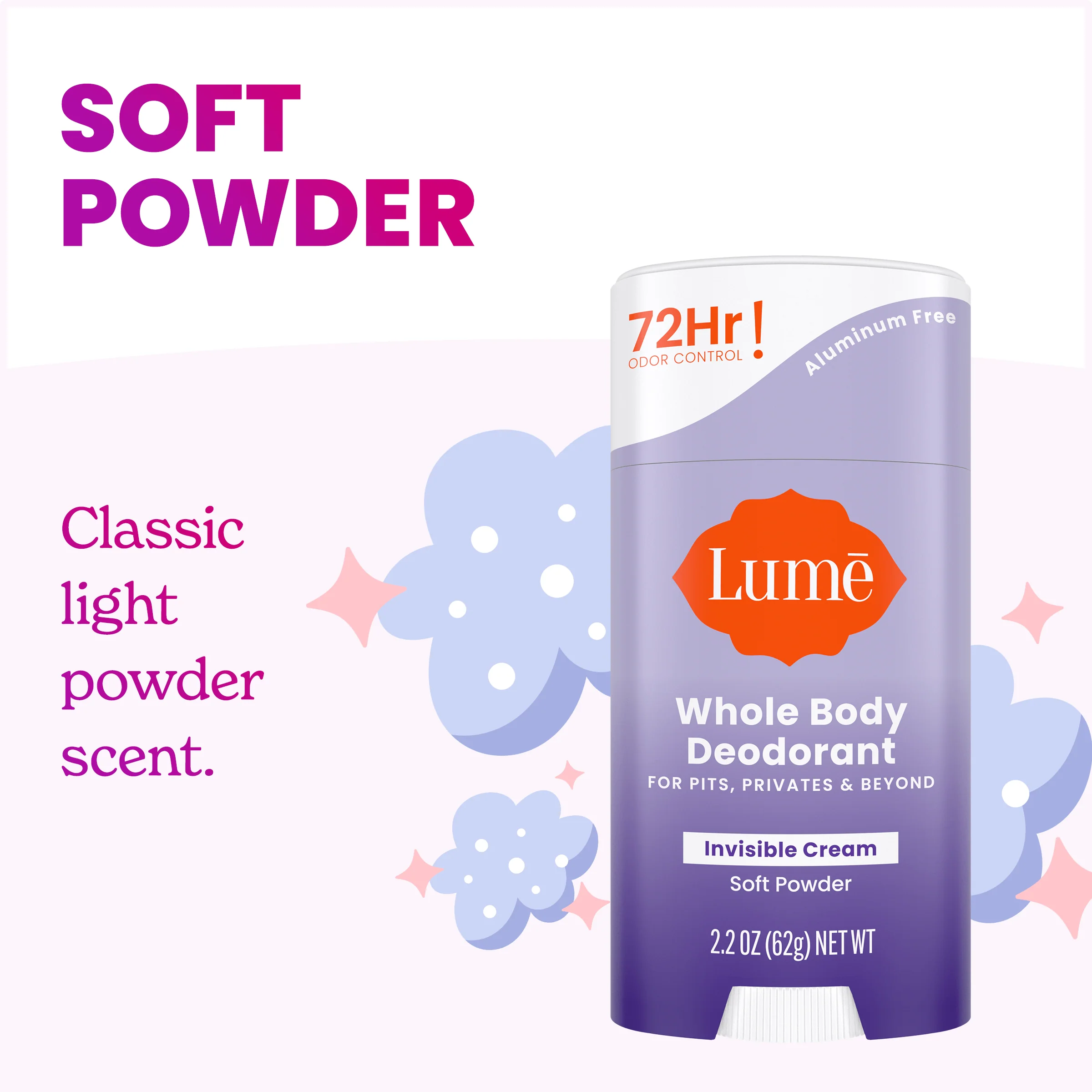Soft Powder | Cream Stick Deodorant - Image 2
