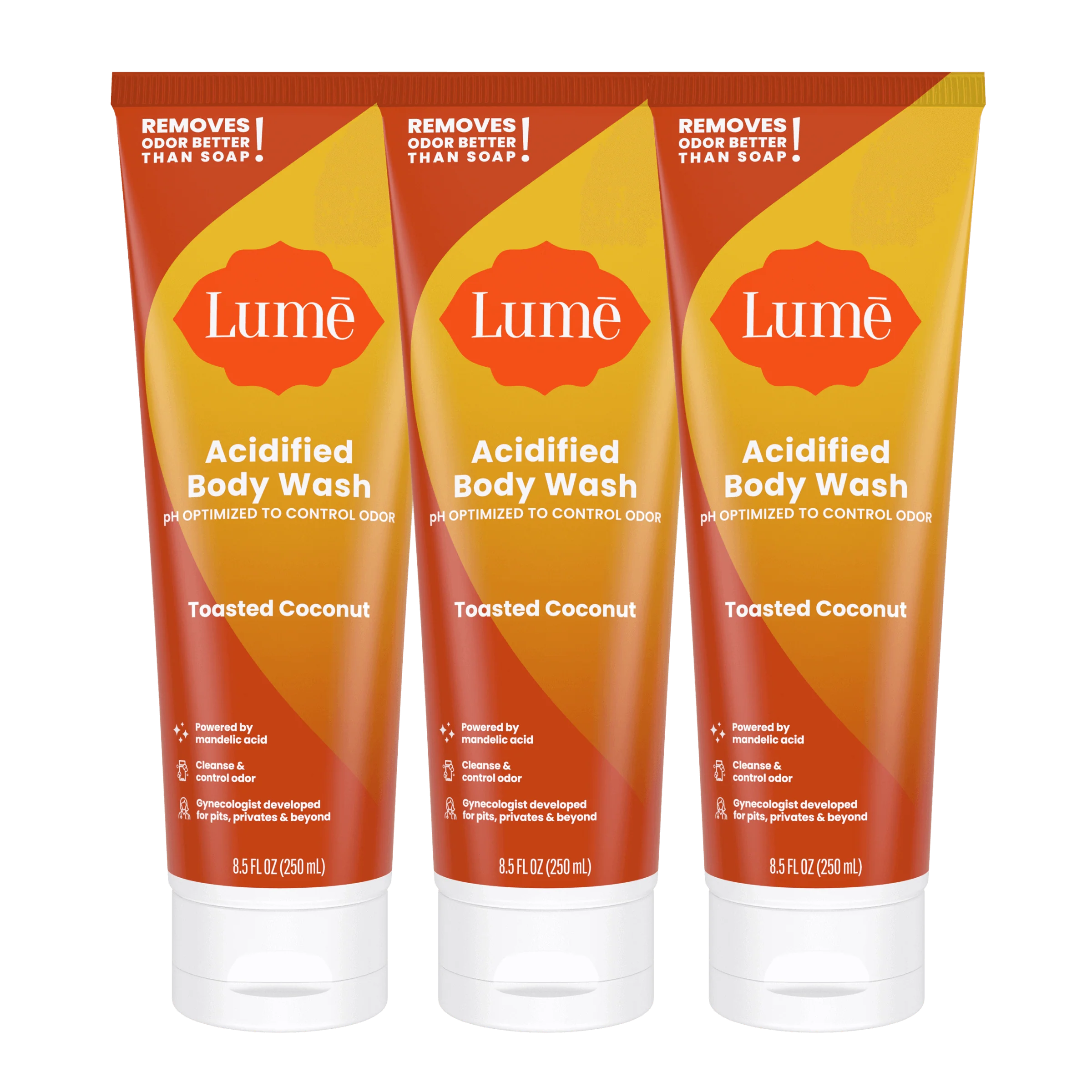 Toasted Coconut | Body Wash 3-Pack