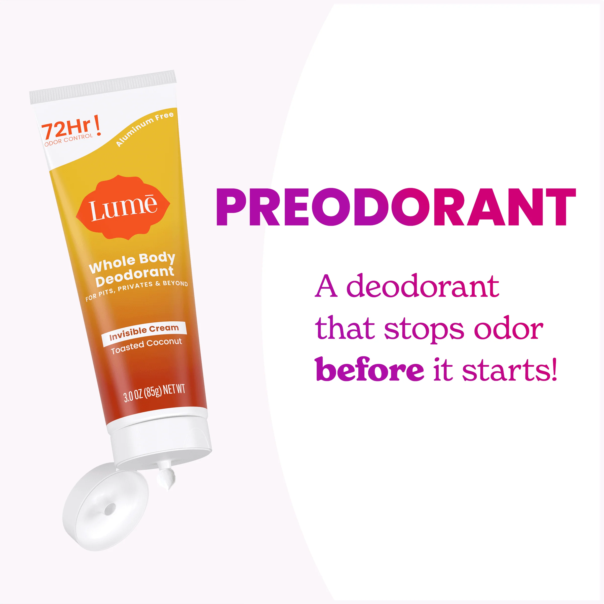Toasted Coconut | Cream Tube Deodorant - Image 5