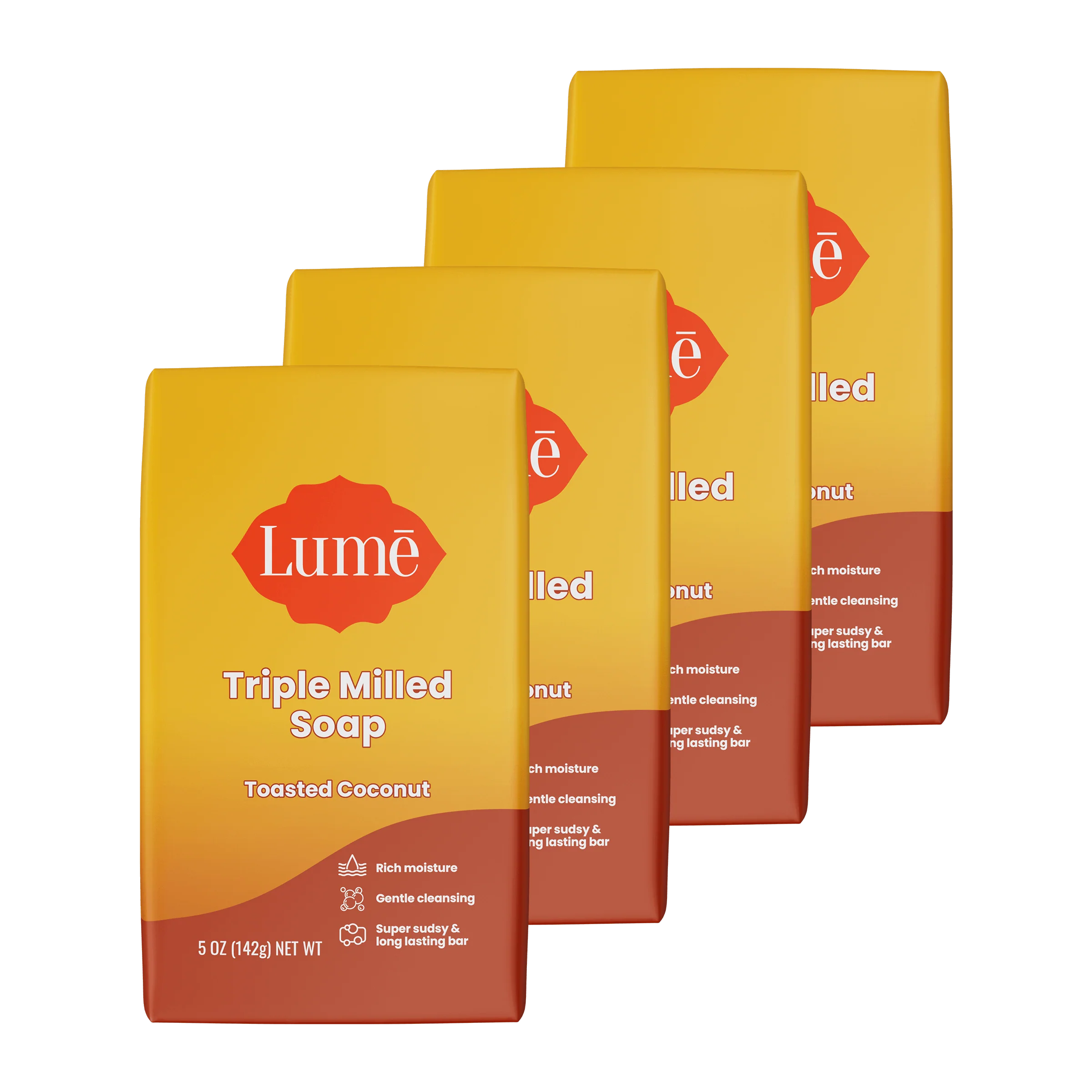 Toasted Coconut | Soap 4-Pack