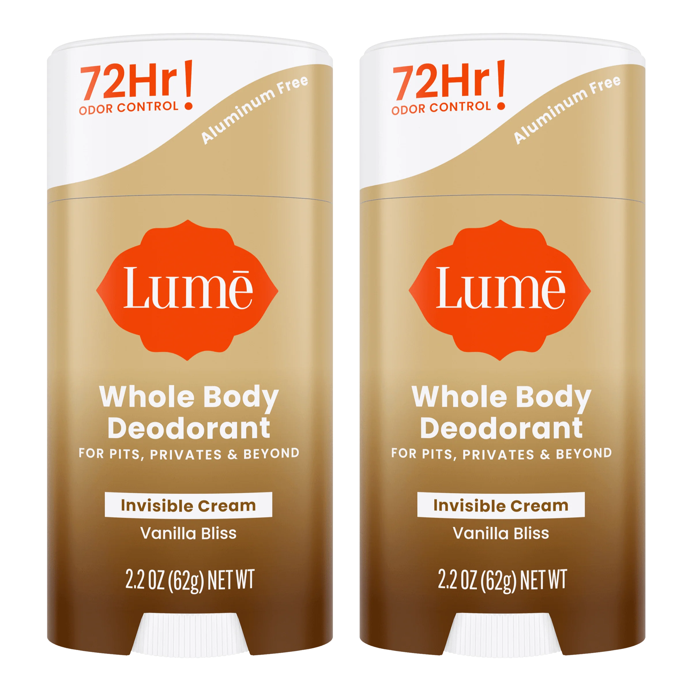 Vanilla Bliss | Cream Stick Deodorant 2-Pack