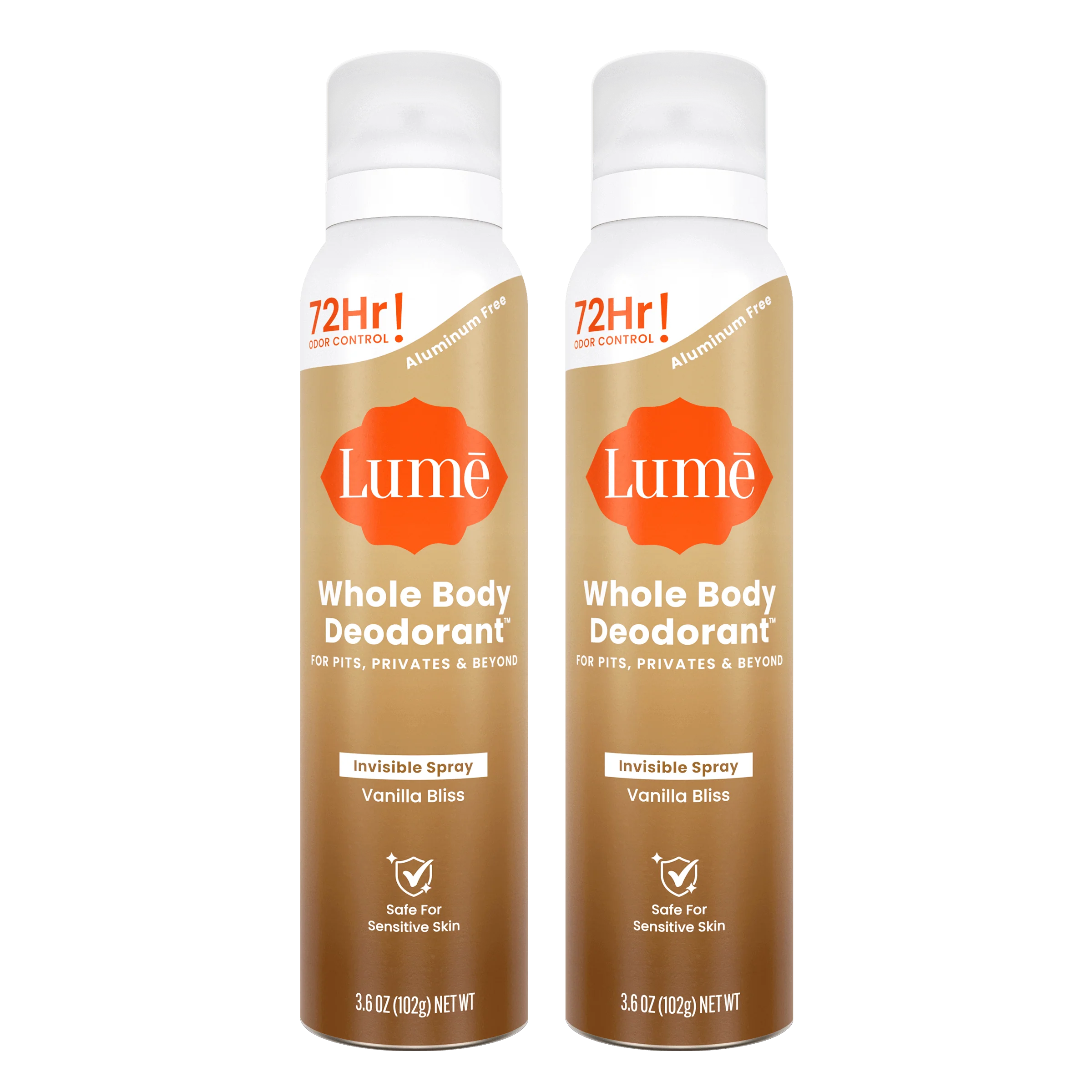 Vanilla Bliss | Spray Deodorant 2-Pack
